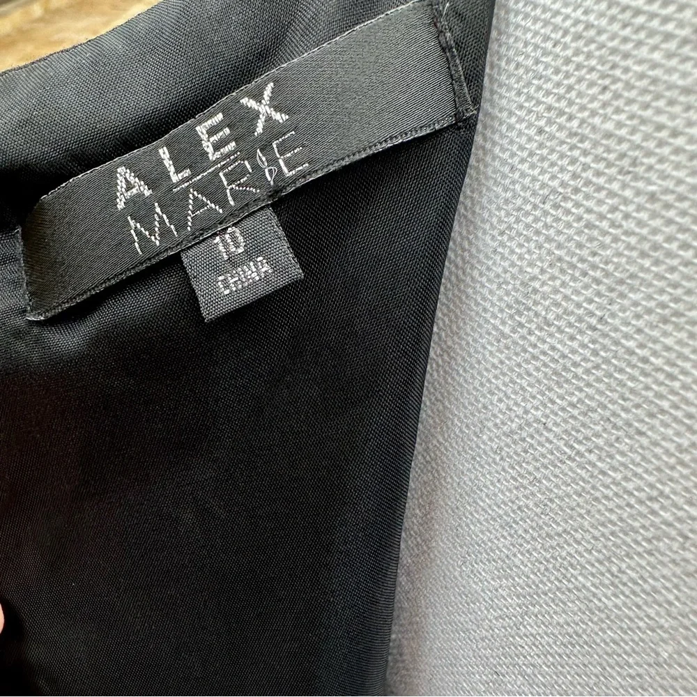 NWT! Alex Marie Black Raspberry Sheath Work/Office Dress - Picture 10 of 11